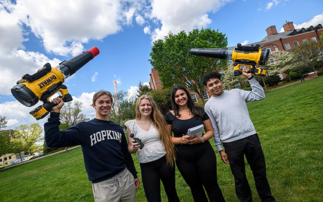 Hearing is Be-Leafing: Students Invent Quieter Leaf Blower